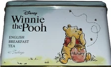 POOH’S BREW TEA ENGLISH BREAKFAST  Black Tea- 1 Tin = 40 tea bags Caffeinated