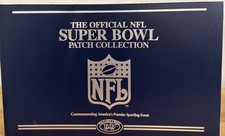 NFL Official Super Bowl Patch Collection 11 Patches Seahawks Patriots Eagles