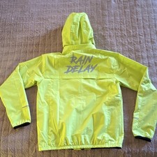 Baseball Lifestyle 101 Rain Delay Unisex Youth Jacket Yellow Size YL