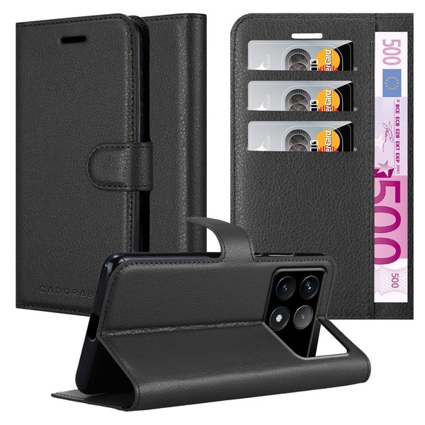 HüLle FüR Xiaomi Poco F6 Pro Handy SchutzhüLle Cover Tasche Etui Standfunktion-image