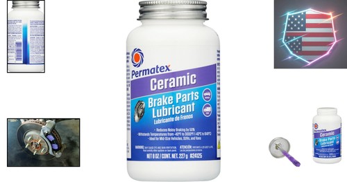 24125 Ceramic Extreme Brake Parts Lubricant, 8 oz., Pack of 1 - Picture 2 of 11