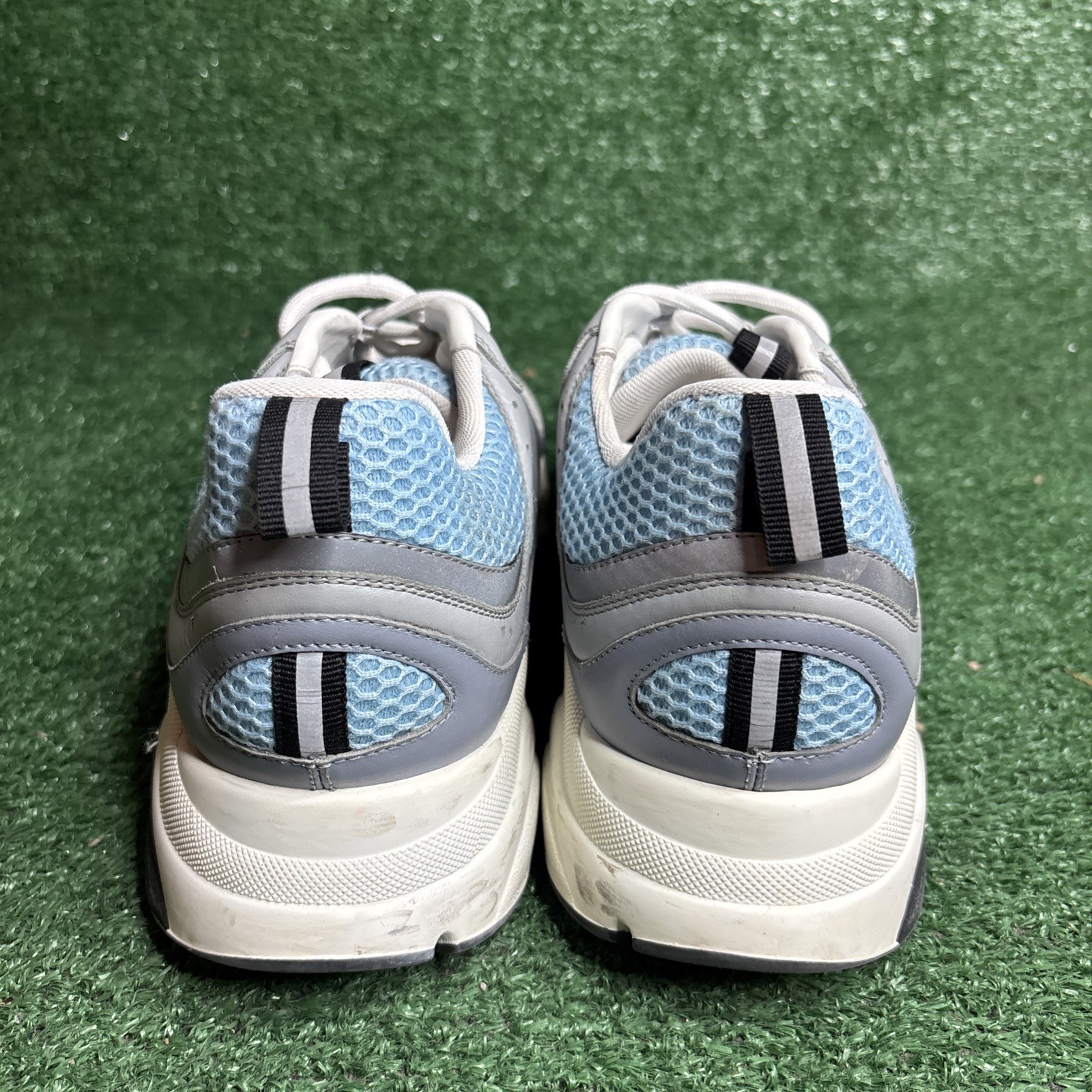Dior B22 Reflective Trainers Size 46 / US 13 - White Blue Gray image 4