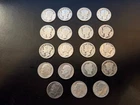 Lot Of 19 Silver Dimes Mixed Barber, Mercury, Roosevelt 90% Silver 1905 to 1964