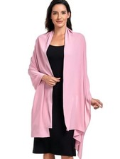 Chiffon Shawl and Wraps for Women Warm Scarves Wedding Evening Bridal Blush
