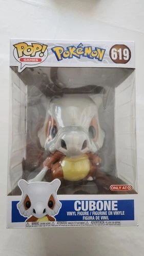 Funko Pop Pokemon Cubone 619 Target Exclusive 10" Big RETIRED Collectible MIB