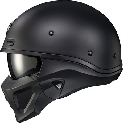 SCORPION EXO - Covert X Open Face Helmet Matte Black MD | COX-1604