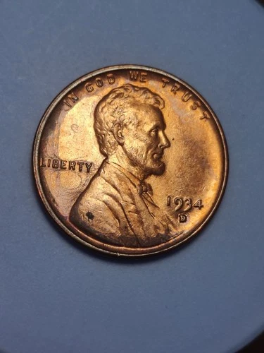 1934 D Lincoln Cent #1169
