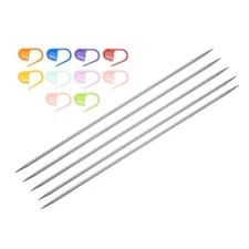 5Pcs 2.75mm Double Pointed Knitting Sweater Needle 20cm with 10 Stitch Marker