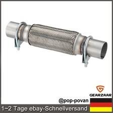 Flexrohr Auspuff 50x200/320mm für Opel Astra H Astra J Corsa D ohne Schweißen
