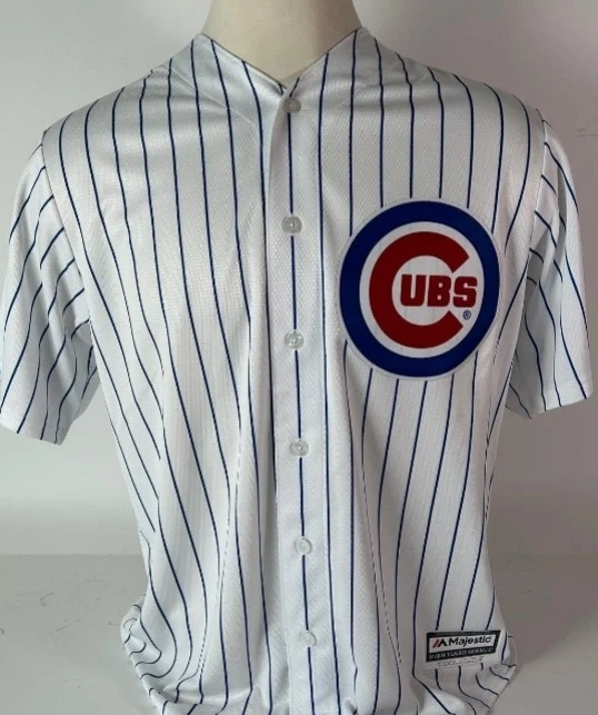 Ernie Banks Autographed Majestic Chicago Cubs Jersey w/ Inscription PSA COA - Image 3 of 4
