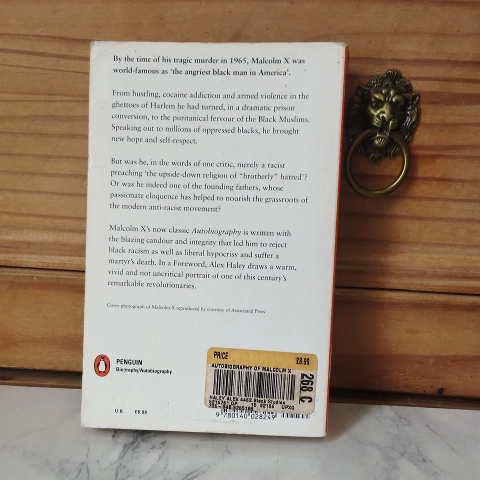 The Autobiography Of Malcolm X Paperback Book by Alex Haley Penguin Books - Image 3 of 4