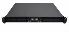 1U Rackmount Server Case for Dual Micro-ITX mITX Motherboards, 2x 300W Flex PSU