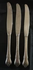(3) Wallace Sterling Handle Stainless Blade Dinner Knives