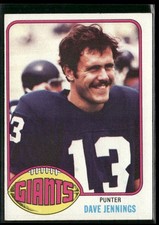 1976 Topps #183 Dave Jennings