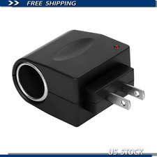 12V 500mA AC to DC Power Adapter Car Cigarette Lighter Socket