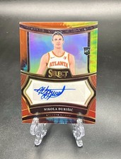 2024-25 Panini Select Nikola Durisic Rookie RC Signatures Tie-Dye Prizm SP /25