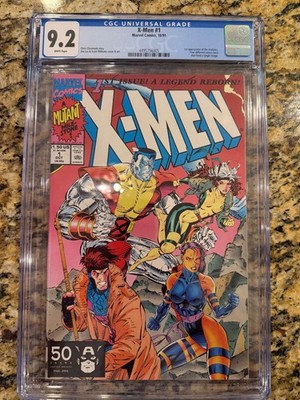X-MEN #1 (COVER B) CGC 9.2  FIRST APP GOLD/BLUE/ACOLYTES #4495756005 