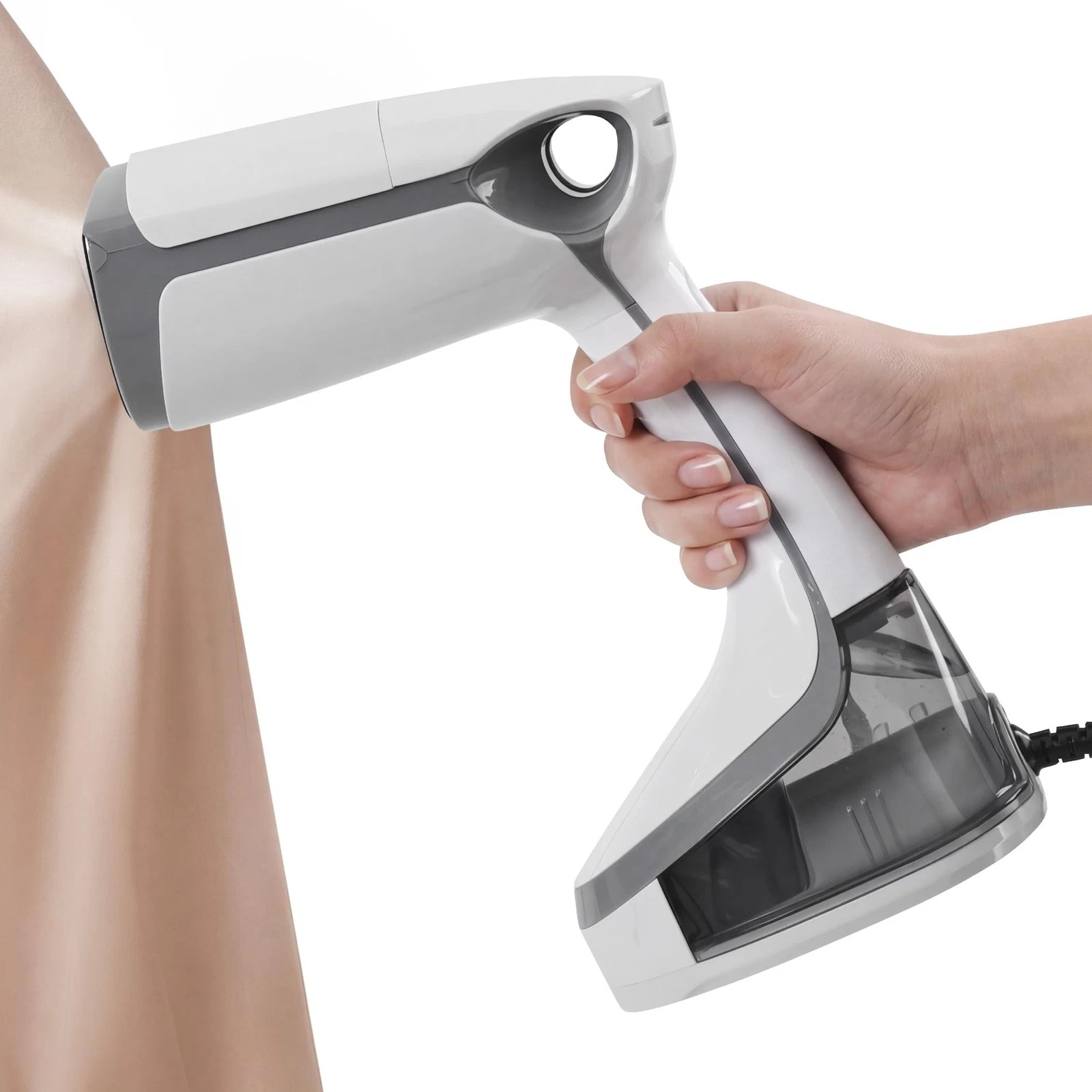 Handheld Steamer for Clothes, 5000Pa Suction Auto-Grip Vacuum Steamer & Iron ...
