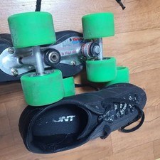 Black Inline Skates 250 Size with Tastar138 Wheels