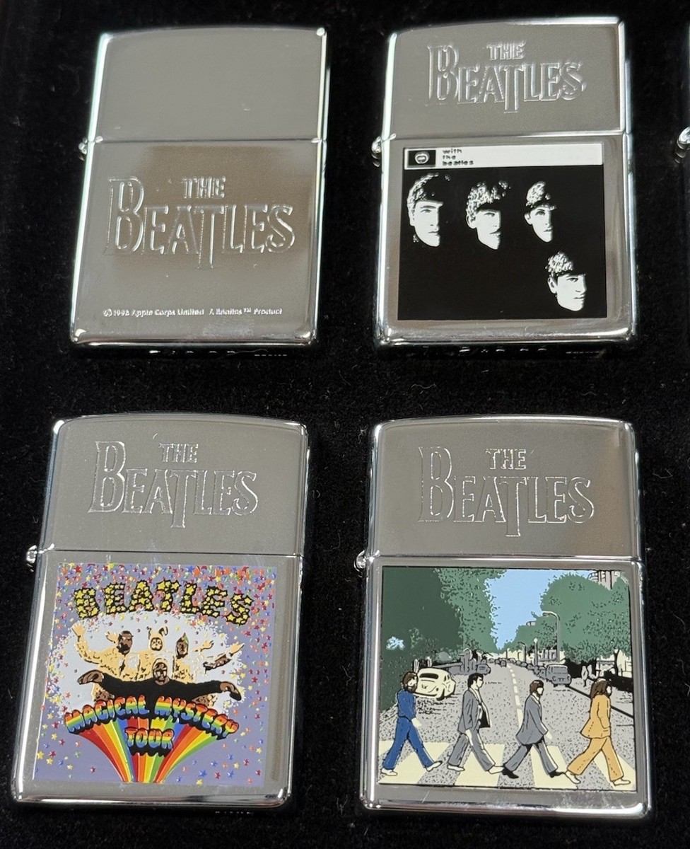 BEATLES with the BEATLES ZIPPO ライター ZIPPO 1997 THE BEATLES COLLECTOR'S EDITION SET 6 LIGHTER SET