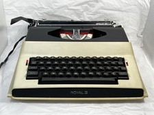 Royal Apollo 10 SP-8000 Portable Electric Typewriter w/ Hard Case - Works* thumbnail