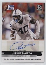 2022 Leaf Pro Set Draft Auto Jesse Luketa #PSA-JL1 Auto 10ba