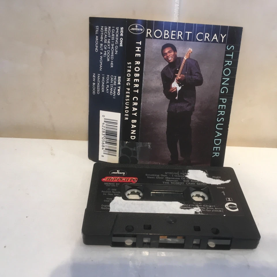 Robert Cray Strong Persuader Cassette Tape Audio Cassette Mercury 1986 - Image 1 of 1