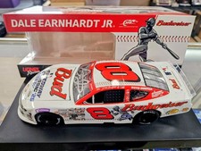 2025 1/24 8 Dale Earnhardt Jr Budweiser Speedway Autograph Late Model. COA.