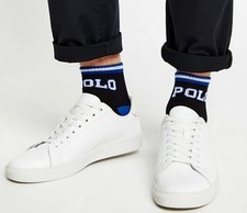 RL POLO RALPH LAUREN Mens Navy Blue Half Cushion Low Cut Socks UK 6-11 EU 39-46