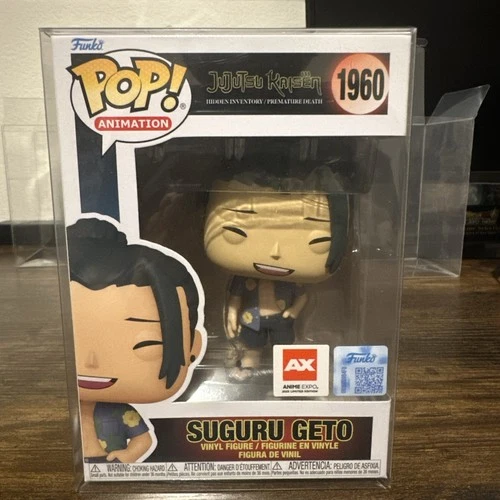2025 Anime Expo Con Exclusive Funko Pop! Jujutsu Kaisen Suguru Geto Con Sticker