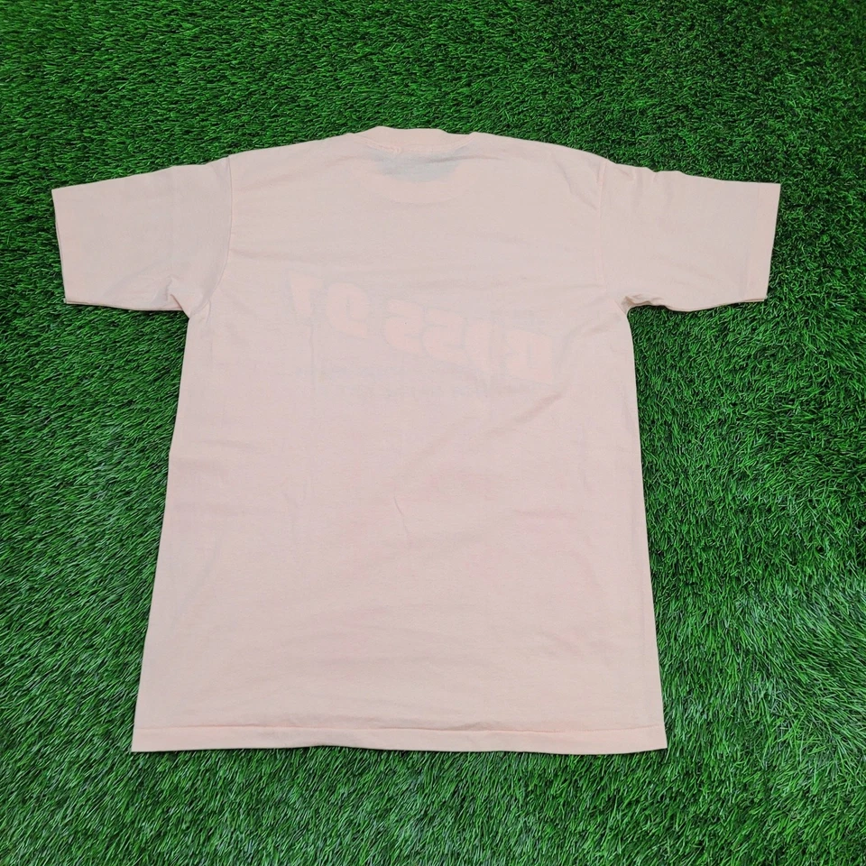 Camisa Radio FM The-Boss-97 Años 80 De Colección Para Mujer L/XL 20x28 Melocotón Foto 2 de 4