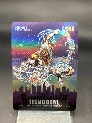 Bo Jackson Battle Arena Tecmo Hands Jerry Rice Ice Skyline