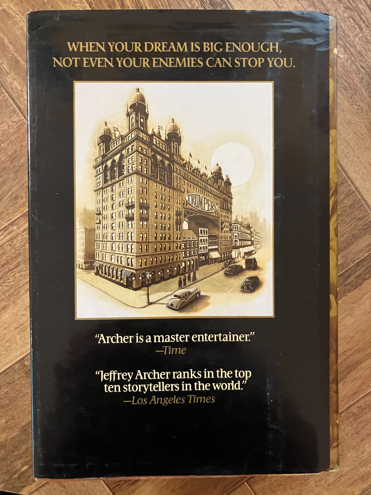 AS THE CROW FLIES By Jeffrey Archer - Hardcover *Very Good Condition* image 2