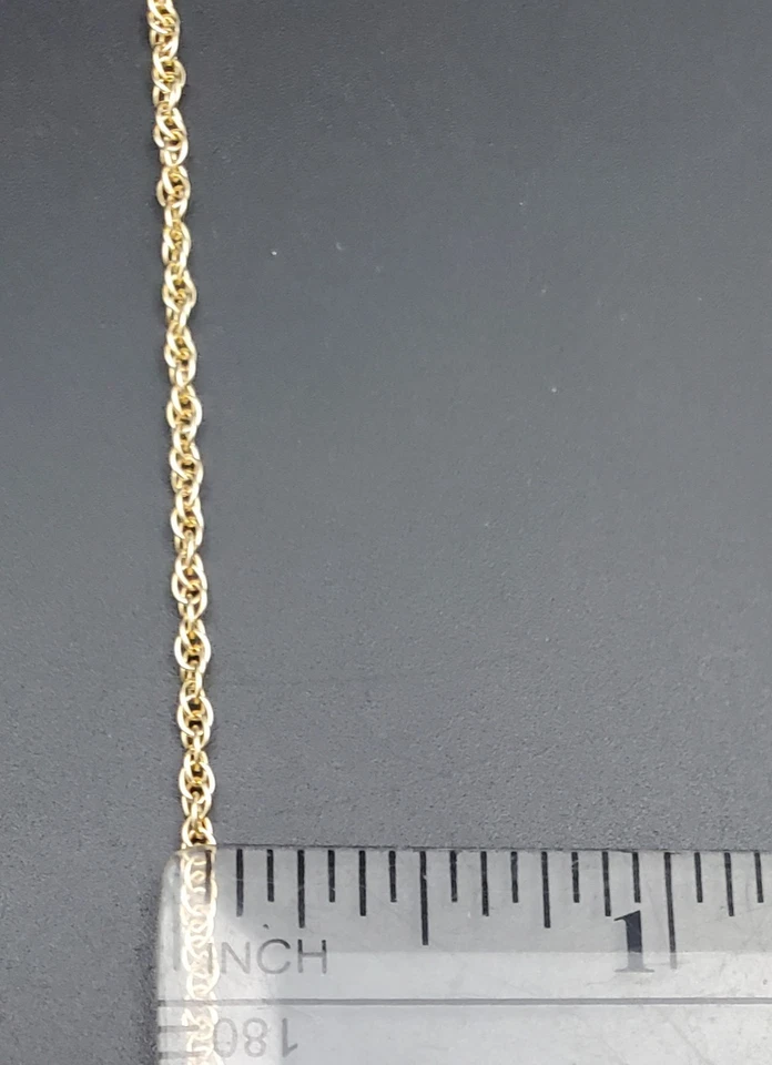 Estate Solid Yellow Gold Pearl, Turquoise & Black Enamel Set 14k Necklace / Pin - Image 4 of 4