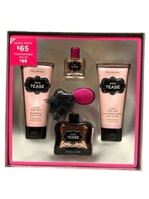 Victoria&rsquo;s Secret Sexy Little Things Noir Tease EDP 4pc Set HTF New In Box