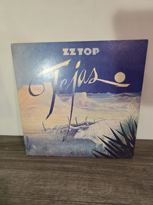 ZZ Top Tejas LP Record 1976 1st London Records Tri-Fold | eBay