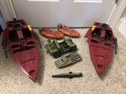 GI JOE Vehicle/Boat MISC Lot DEVIL FISH MORAY COBRA HASBRO ETC SEE DESC 1980s