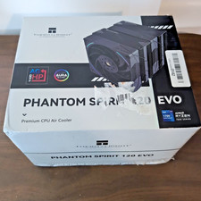 Phantom Spirit 120 EVO CPU Air Cooler –Dual 120mm Fans, AM5 AM4 Intel 1700 Ready