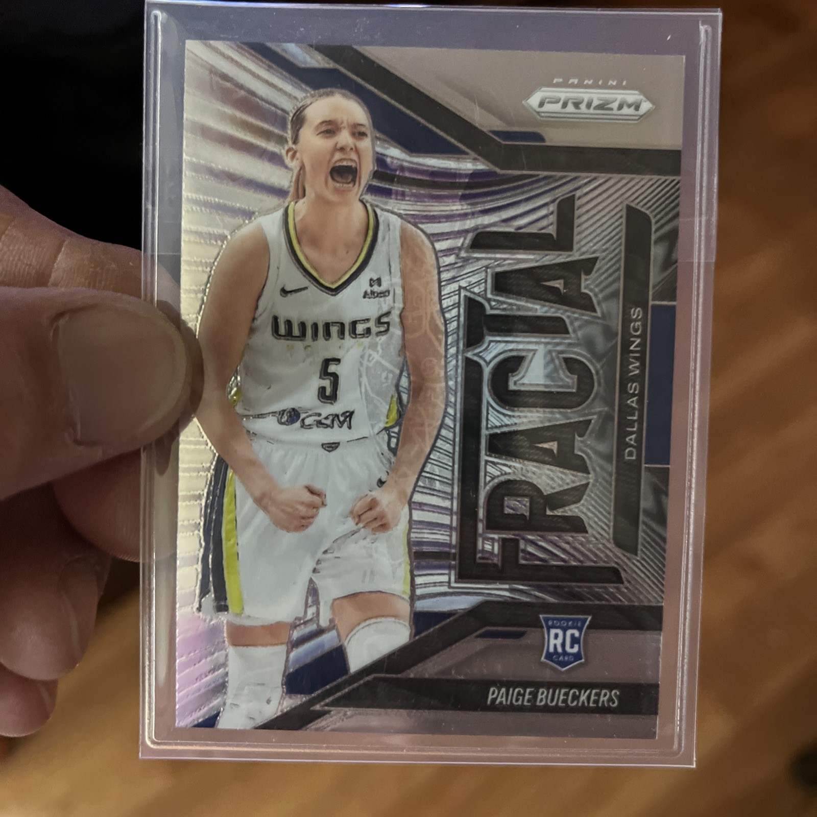 2025 Prizm Fractal Paige Bueckers  Rookie view 3