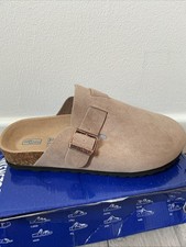 Birkenstock Boston Clogs Size 6.5 Taupe Brand New In Box