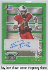 2024 Pro Set Metal #PW-JD1 Jadyn Davis Pro Set Power Prismatic Green /5