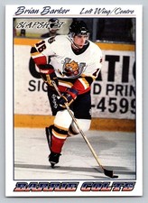 Brian Barker 1995-96 Slapshot Barrie Colts