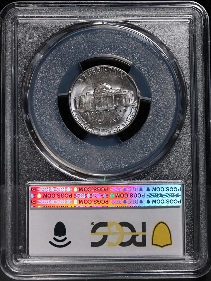 Jefferson Nickel 1941-S graduación profesional MS66 FS excelente atractivo visual fuerte golpe Foto 4 de 4