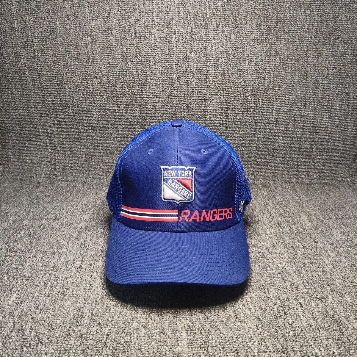 47 Brand New York Rangers NHL Trucker Hat Snapback Cap Blue