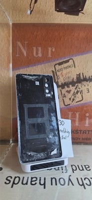 Akkufachdeckel Huawei P40 lite 5G - schwarz - BackCover - CND-N29A