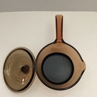 Corning Vtg Non-Stick Visions w Silverstone Rare Amber Saucepot, Lid, Spout 1 L — photo 4