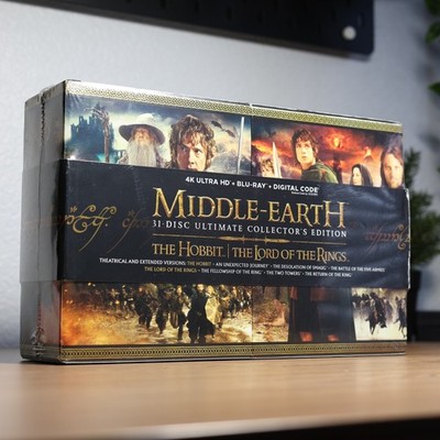 Lord of the Rings Middle-Earth 6 Film 31-Disc Ultimate Collector's