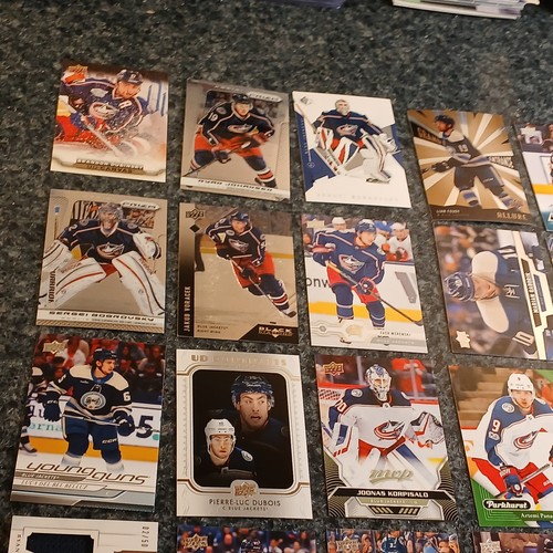 Columbus Blue Jackets Karten - Rookie's, Inserts, Materialien /50, nummeriert - Bild 6 von 14