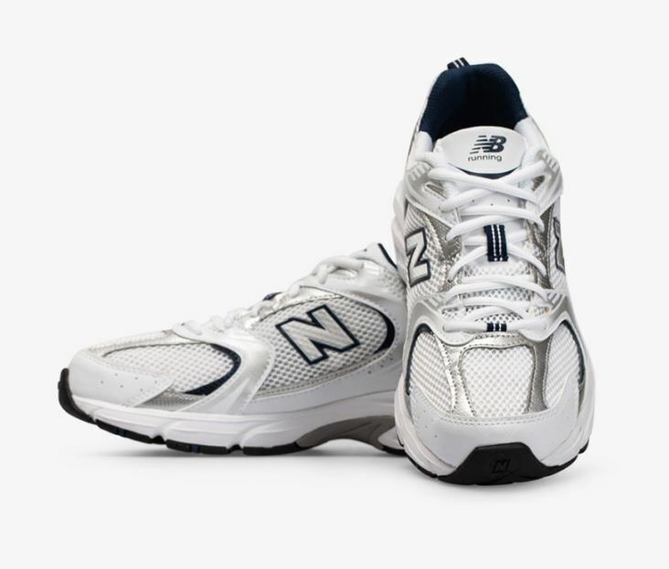 New Balance 530 White Silver Navy Men's - MR530SG - US