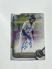 2022 Bowman Chrome Herard Gonzalez 1st Prospect Auto #CPA-HG Royals QTY